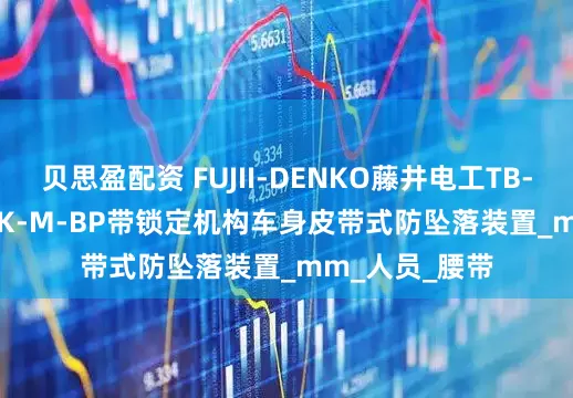 贝思盈配资 FUJII-DENKO藤井电工TB-TRN-599-BLK-M-BP带锁定机构车身皮带式防坠落装置_mm_人员_腰带